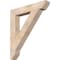 Ekena Millwork Traditional Slat Smooth Bracket, Douglas Fir, 5 1/2"W x 36"D x 40"H BKT06X36X40TRA06SDF - alternate 1